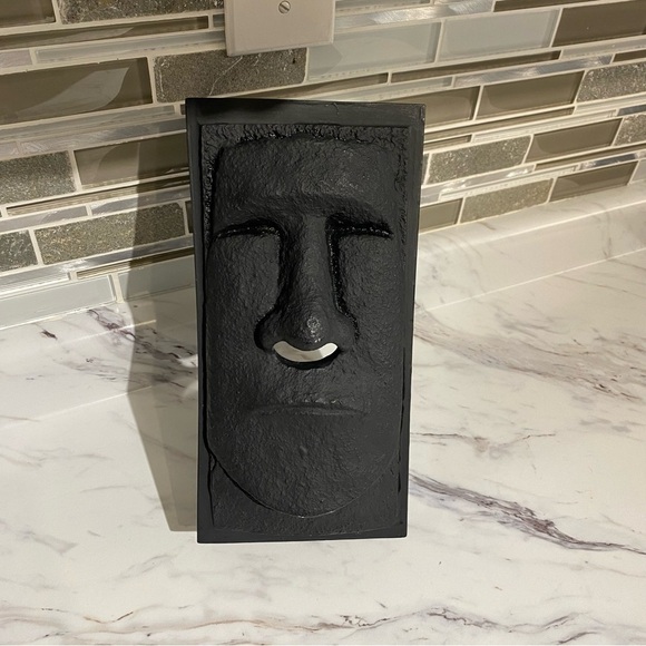 Vintage Other - Vintage Kleenex box holder tissue holder Easter Island statue
